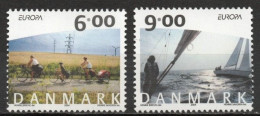 Danemark YT 1378-1379 Neuf Sans Charnière XX MNH Europa 2004 - Unused Stamps