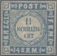 Schleswig-Holstein - Marken Und Briefe: 1864, Holstein Und Lauenburg, Wertangabe - Sonstige & Ohne Zuordnung