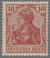 Deutsches Reich - Germania: 1913, Deutsches Reich Mit Wz., 10 Pf. In Der Guten F - Unused Stamps