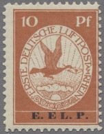 Deutsches Reich - Germania: 1912, Deutsche Flugpost, Postfrisch, 10 Und 20 Pfg. - Ungebraucht