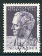 YUGOSLAVIA 1953 Tito 50 D.  Used.  Michel 728 - Gebruikt