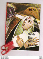 CALENDRIER 1978  SAINTE RITA VEILLE SUR NOUS - Small : 1971-80