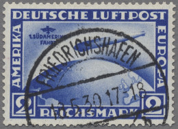 Deutsches Reich - Weimar: 1930, Südamerikafahrt 2 Werte Komplett, Je Entwertet " - Used Stamps