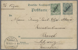 Deutsche Kolonien - Kamerun - Ganzsachen: 1900, Postkarte Mit Wertstempel Krone/ - Cameroun