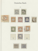 Liquidationsposten: Deutsches Reich - 1872-1932, Ungebrauchte Und Gestempelte Sa - Stamp Boxes