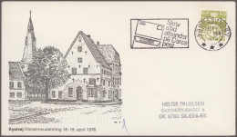 Denmark - Post Marks: 1975/1989 (ca.), SLOGAN MARKS, Holding Of 1000+ Covers/car - Maschinenstempel (EMA)