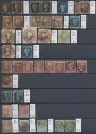 Great Britain: 1840-2009, überwiegend Gestempelte Partie In 2 Dicken Einsteckbüc - Used Stamps