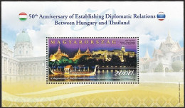 HUNGARY 2023 CULTURE 50th Anniv. Of Diplomatic Relations Between Hungary And Thailand - Fine S/S MNH - Unused Stamps