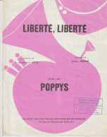 Les POPPYS Partition : LIBERTE, LIBERTE - Vocals