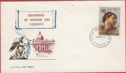 Vaticano - Vatican - Vatikan - 06.11.1971 - Chiusura III Sinodo Dei Vescovi - FDC Roma - Lettres & Documents