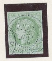 COCHINCHINE  - N°17 COLONIES GÉNÉRALES- CERÈS 5 C VERT /AZURÉ  TTB-Obl .CàD COCHINCHINE /*SAIGON *28JUIN 76 - Used Stamps