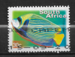 AFRIQUE DU SUD N°1127 F  " POISSON - Usati