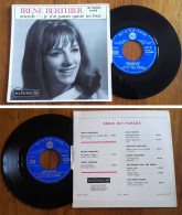 RARE French SP 45t RPM BIEM (7") IRENE BERTHIER «Attends» (Lang, 9-1967) - Collectors