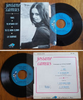 RARE French EP 45t RPM BIEM (7") JOSIANE CAMUS «Pars» +3 (Lang, 1968) - Collector's Editions