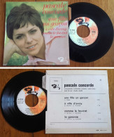 RARE French EP 45t RPM BIEM (7") PASCALE CONCORDE «Une Fille Un Garçon» +3 (Lang, 1969) - Ediciones De Colección