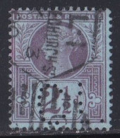 Grande Bretagne - 1887 - 1900  Victoria -    Y&T N °  95  Perforé  CL  Oblitéré - Perfins