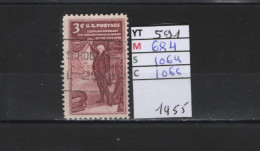 PRIX FIXE Obl 591 YT 684 MIC 1064 SCO 1066 GIB Pennsylvania Academy 1955 Etats Unis  58A/06 - Used Stamps