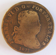 Portugal. 40 Reis 1821 João VI, En Bronze, KM# 370 - Portugal