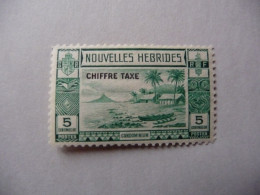 Nouvelles Hebrides  1939  N° T11  Y&T  "chiffre Taxe Leg Francaise"  1V.  MNH - Strafport