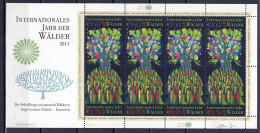 UNO Wien 2011 - Jahr Der Wälder,  Nr. 736 - 737 Im Klb., Postfrisch ** / MNH - Nuevos