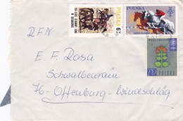 From Poland To Germany - 1968 - Covers & Documents