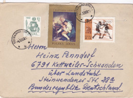 From Poland To Germany - 1968 - Lettres & Documents