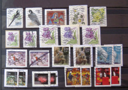 Ireland 2003 - 2012 Birds Christmas Flowers Squirrel Dolphin Crab Anemone - Used Stamps