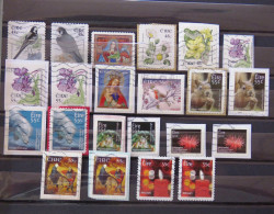Ireland 2003 - 2012 Birds Christmas Flowers Squirrel Dolphin Crab Anemone - Used Stamps