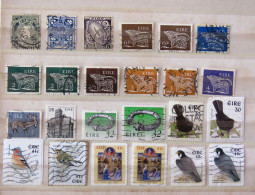 Ireland 1941 - 2003 Map Sword Celtic Animals Jewelry Birds Christmas - Used Stamps
