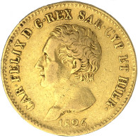 Italie-Royaume De Sardaigne-20 Lire Charles-Félix 1826 Turin - Piémont-Sardaigne-Savoie Italienne