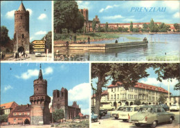 72374254 Prenzlau Blindower Tor Blick Zur Stadt Ucker Mitteltorturm Hotel Uckerm - Prenzlau