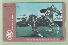 Australia - CardPhone - 1994 Famous Race Horses - $5 Phar Lap - Mint - Australia