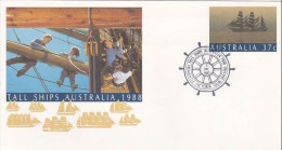 Australia PM 1425 1987 Tall Ships Australia 1988 ,Souvenir Cover - Lettres & Documents