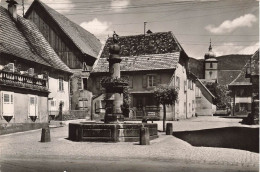 FRANCE - Saint Amarin - Vue Sur La Fontaine Du Coq - Carte Postale Ancienne - Saint Amarin