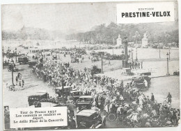 CYCLISME : TOUR DE FRANCE 1931 : LE DEFILE PLACE DE LA CONCORDE - Wielrennen