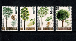 1971 British Honduras : Indigenous Hardwoods (3rd Series) Perf Set Of 4** - Honduras Británica (...-1970)