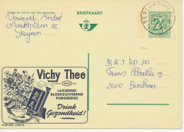 BELGIEN ORTSSTEMPEL 1971 "BERLAAR (LIER) / 1" Auf 2.50Fr. Reklame-GA-Postkarte (Vichy Thee) - Other & Unclassified