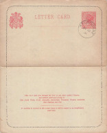 VICTORIA -  LETTER CARD 1 PENNY Cancelled 1901 / 5185 - Brieven En Documenten