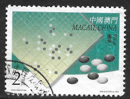 Macau Macao – 2000 Chinese Chess 2 Patacas Used Stamp - Gebraucht