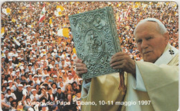 SCHEDA TELEFONICA NUOVA VATICANO SCV36 VIAGGI DEL PAPA , LIBANO - Vaticaanstad