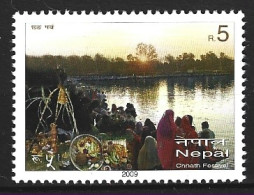 NEPAL. N°964 De 2009. Fête Hindoue. - Hindoeïsme