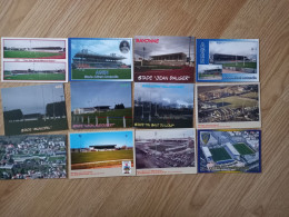 France Lot De 12 Cartes Stade De Rugby - Rugby