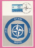 Carte Maximum - Belgique - 1974 - OTAN (N°1712) - 1971-1980