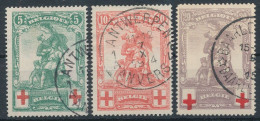 1914. Belgium - 1914-1915 Rotes Kreuz