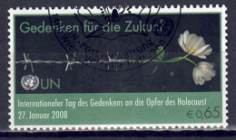 UNO Wien 2008 - Holocaust-Gedenktag, Nr. 521, Gestempelt / Used - Used Stamps