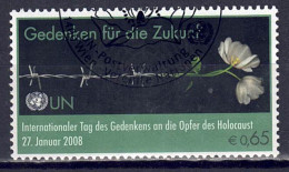 UNO Wien 2008 - Holocaust-Gedenktag, Nr. 521, Gestempelt / Used - Usados