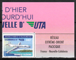 Nouvelle Calédonie - La Caravelle D'Uta - Avions - Aviation - Transport - Tp MNH ** Neuf - New - Ongebruikt