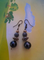 1 PAIRE DE  BOUCLES D.OREILLES FAIT PAR MOI-MEME - Ohrringe