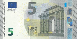 BELGIUM 5 ZB Z003 Z004 Z005 Z006 Z009 ZD Z020 Z021 UNC DRAGHI ONLY ONE CODE - 5 Euro