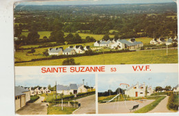 Sainte-Suzanne 53 Carte G  F Circulée Timbrée -Multivues ( 3) V V F - Sainte Suzanne